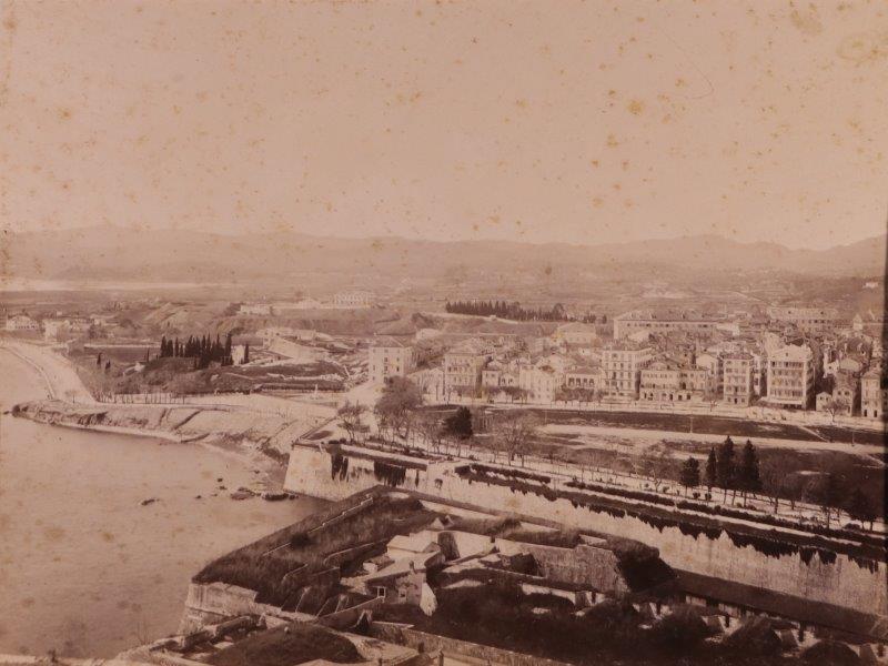 Ricordo di Corfu #01: View of the Esplanade from the Old Fortress, Corfu