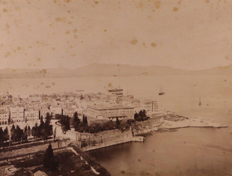 Ricordo di Corfu #02: View of the Palace of St Michael & St George, Corfu